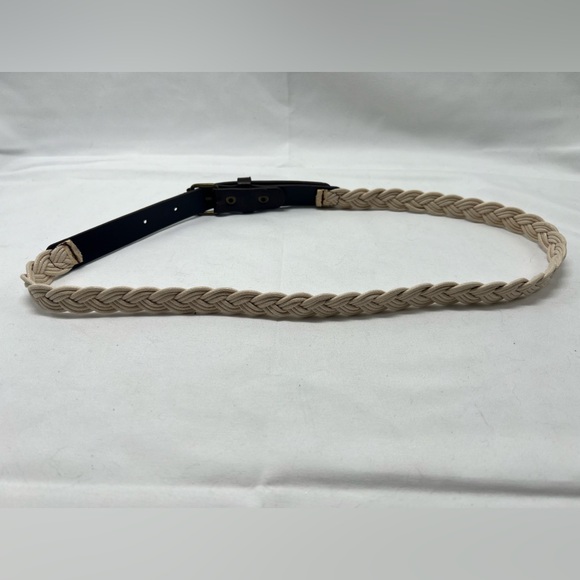 Macrame and leather belt - Picture 3 of 4